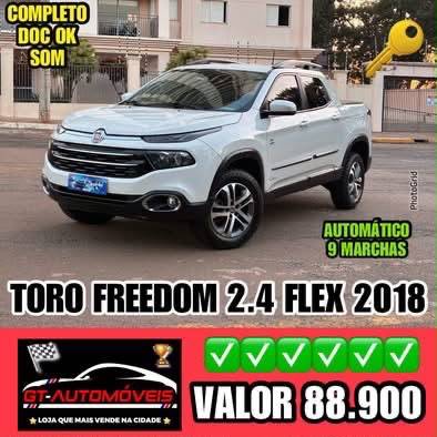 FIAT TORO 2.4 16V MULTIAIR FLEX FREEDOM AT9 FIAT TORO 2.4 16V MULTIAIR FLEX FREEDOM AT9